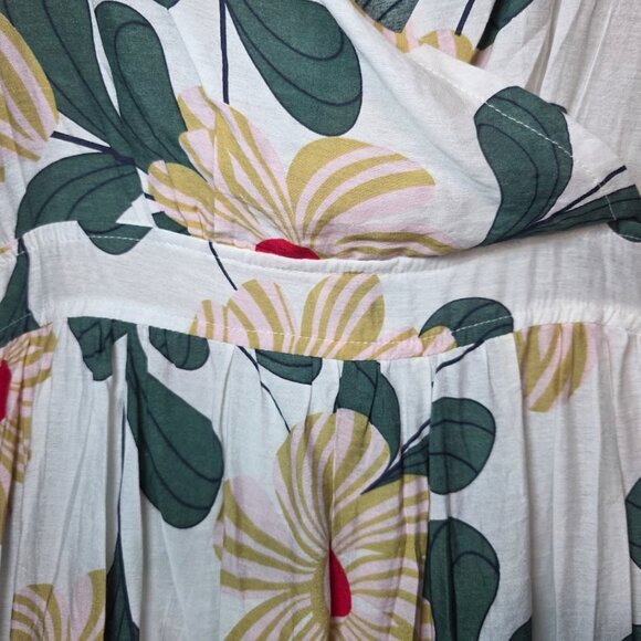 NWT Yvonne & Love Floral Midi Dress M - Picture 4 of 15